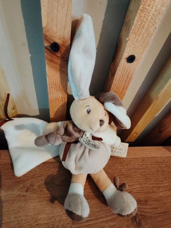 Lapin beige et marron la grande recrée