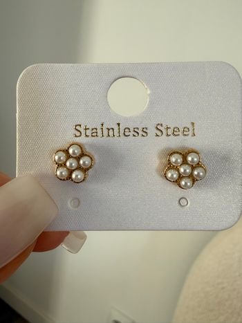 Boucle d’oreille acier inoxydable 