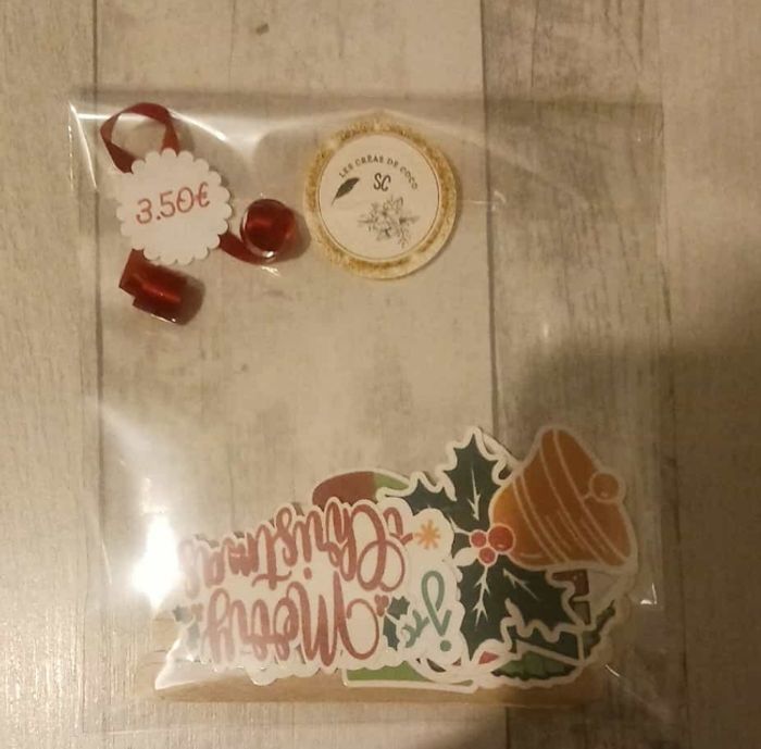 Cake a topper pour bûche de Noël