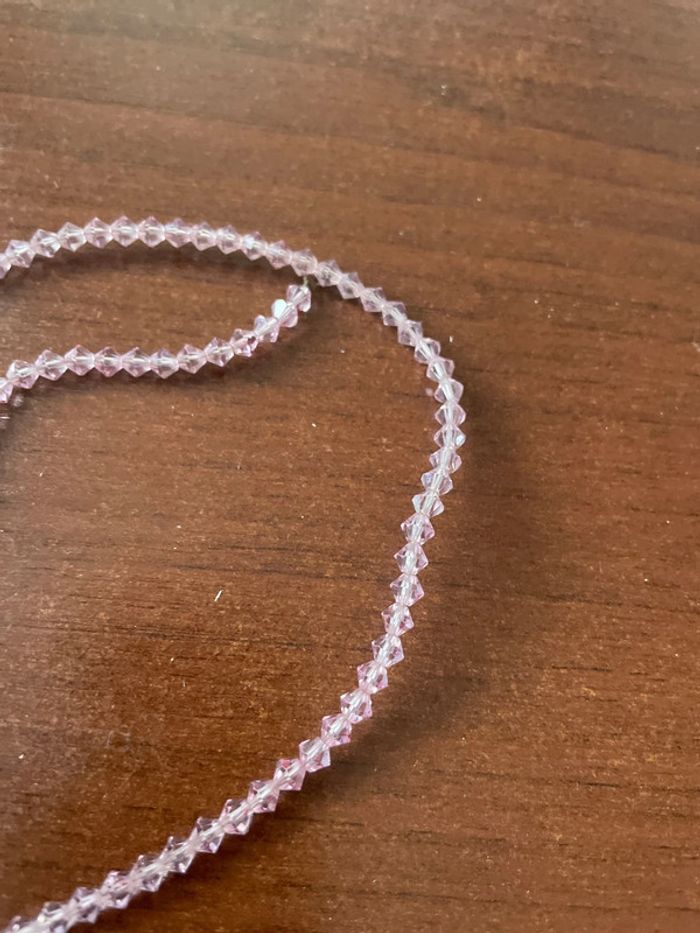 Collier perle sarowski - photo numéro 2