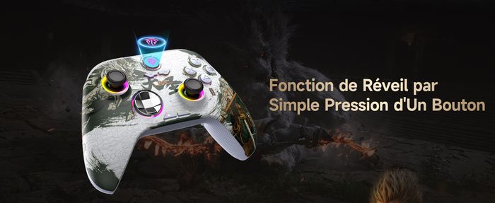 Manette EasySMX X15 Sans Fil RGB – Compatible PC, Switch, Android, iOS, Tesla - photo numéro 10