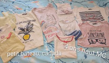 Lot vêtements 4 ans 