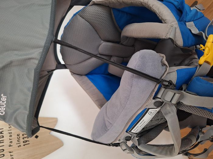 Porte bébé deuter kid comfort 2 avec étriers repose-pieds - photo numéro 3