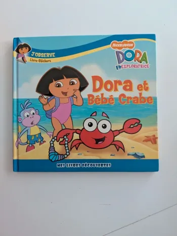 Livre Dora et bébé crabe
