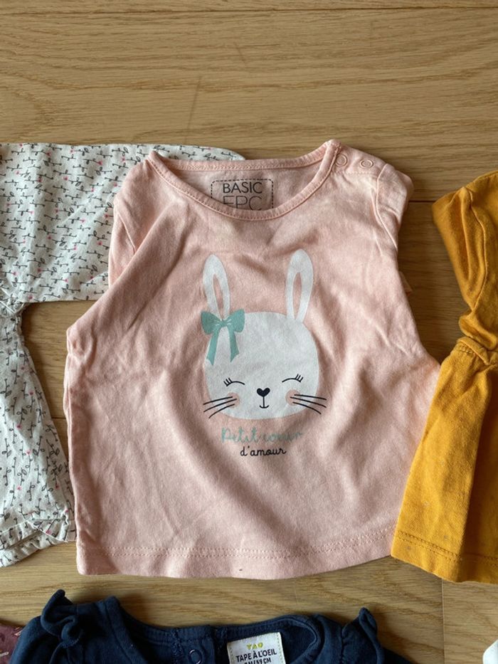 Lot 3 mois hauts blouses fille - photo numéro 5