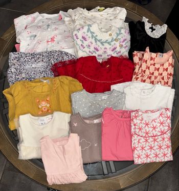 Suite des vêtements en 6 mois 