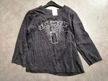 haut tee shirt manches longues garcon 5 ans