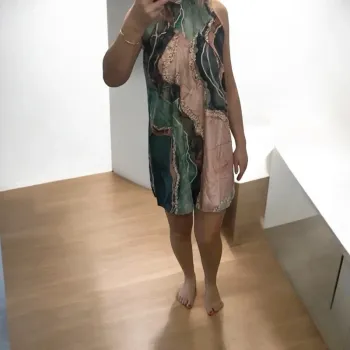 Robe évasée imprimé foulard 🪞 chic bohème été 2025 | coupe fluide sans manches