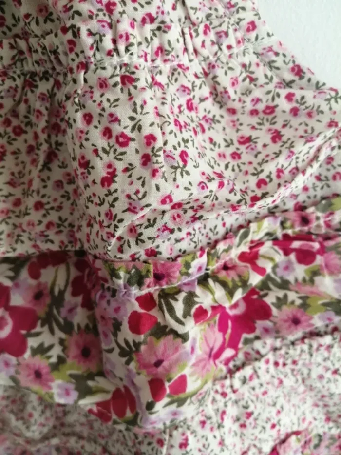 Débardeur à volant baby gap liberty rose - photo numéro 4