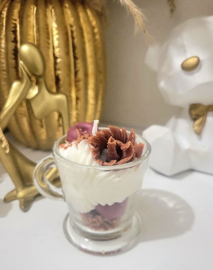 Bougie gourmande parfumé Forêt Noire - photo numéro 8