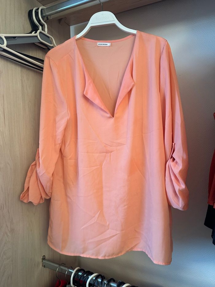 Chemisier saumon