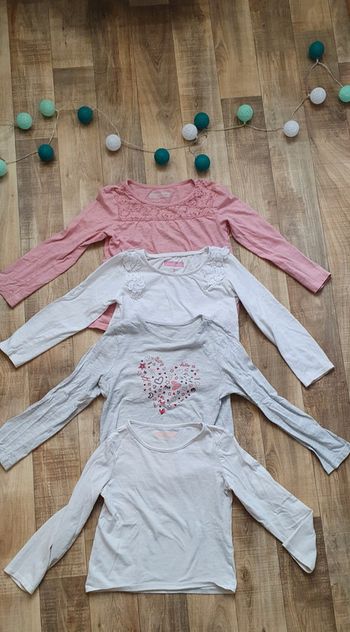 Lot TS manche longue