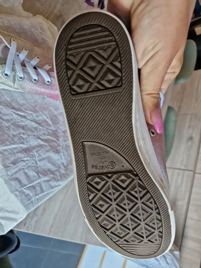 Converse pailletée - photo numéro 3