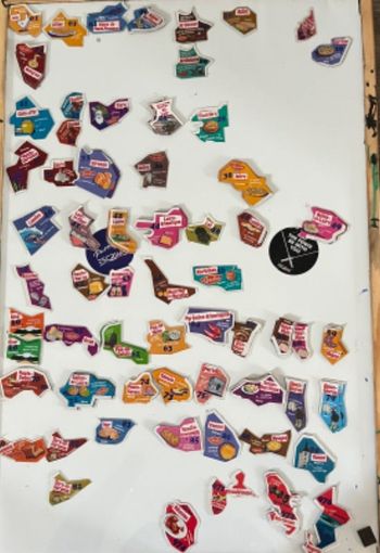 Magnet département carte de France Le gaulois