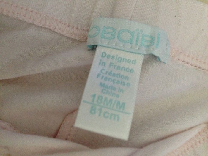 Legging Rose 18 Mois - photo numéro 2