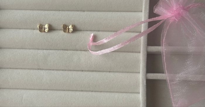 Boucles d’oreilles dorées