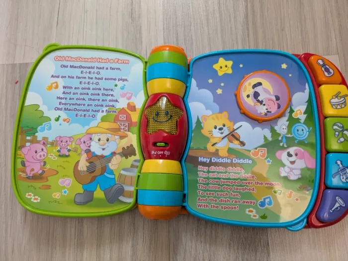 Livre de comptines interactif en anglais - photo numéro 3