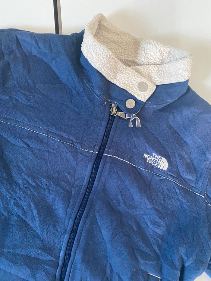 Veste blouson The North Face A5 suédine polaire sherpa bouclette daim moumoute soldout sold out - photo numéro 3