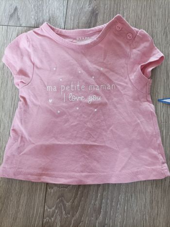 Tee-shirt 1 mois Kiabi