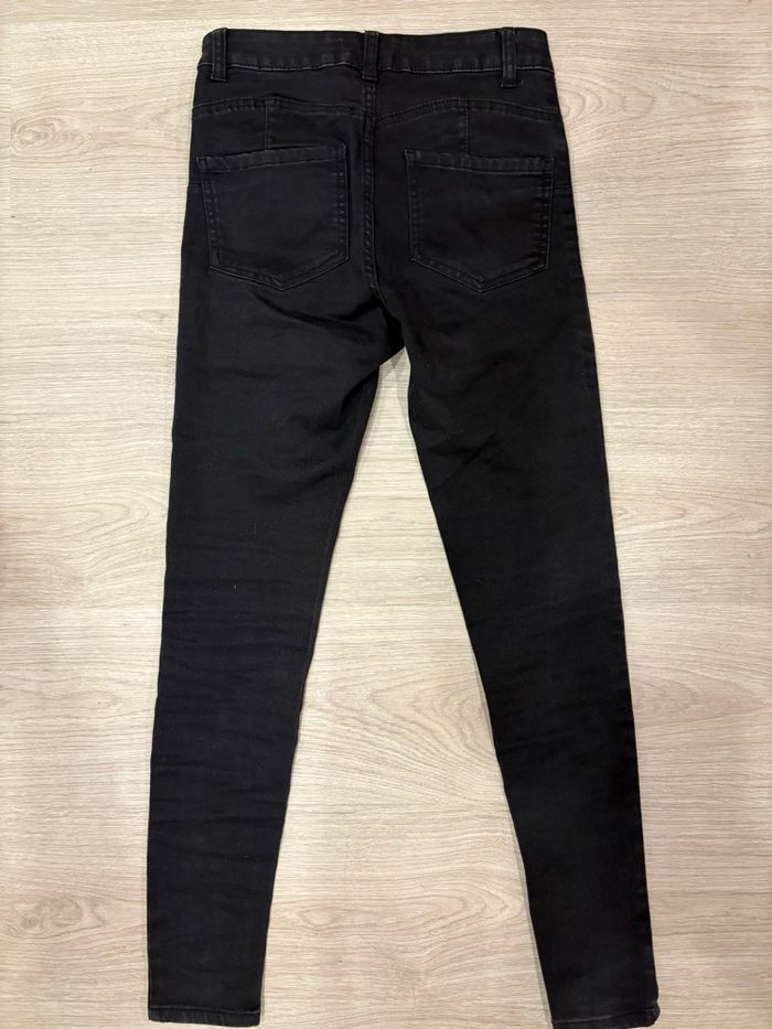 Pantalon jean noir - photo numéro 2