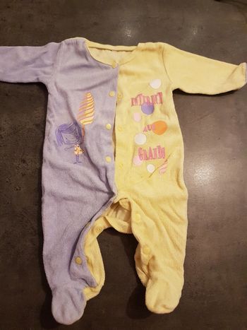 Pyjama velours 3m