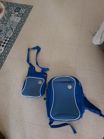 Lot sac à dos + sacoche neufs