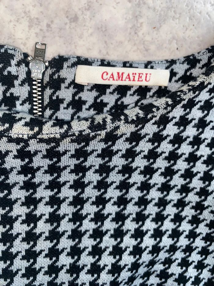 Blouse pied de poule - photo numéro 4