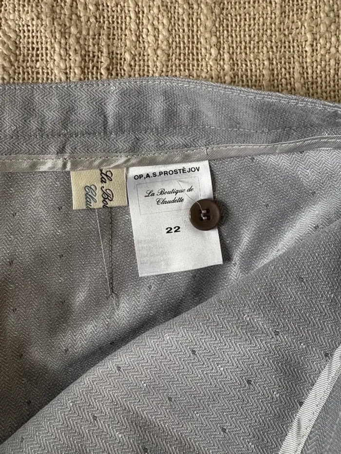 Pantalon gris neuf – Taille 42 – La Boutique de Claudette - photo numéro 6