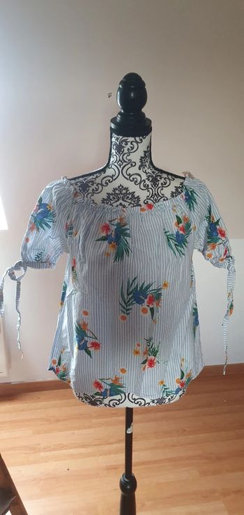 Blouse fleurie