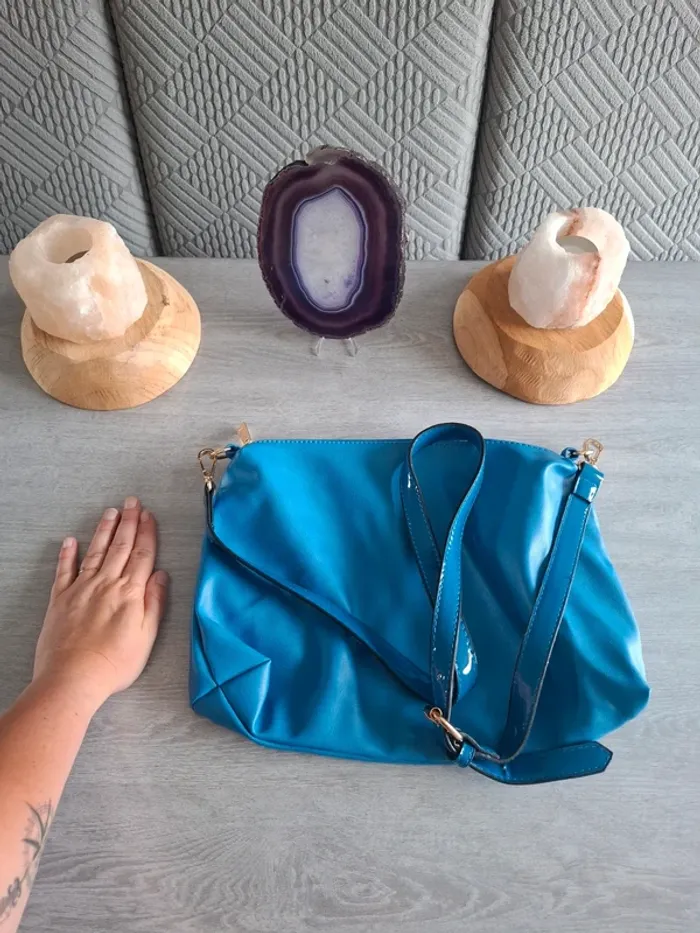 Sac primadonna bleu roy - photo numéro 6