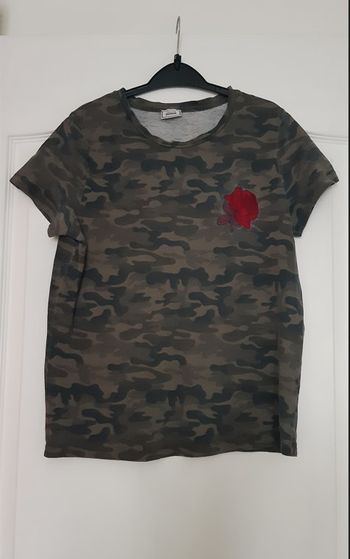 T-Shirt Pimkie, taille 38, kaki (un peu moulant)