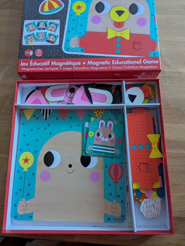 Jeu éducatif magnétique Janod - photo numéro 2