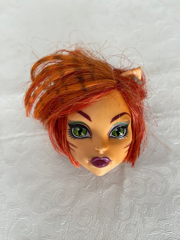 Accessoires Poupée Monster High tête Toralei Stripe