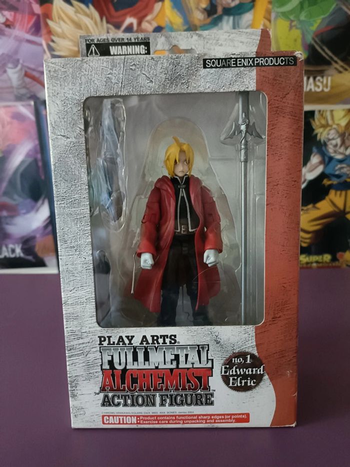Play Arts Fullmetal Alchemist Action Figure No. 1 Edward Elric NIB