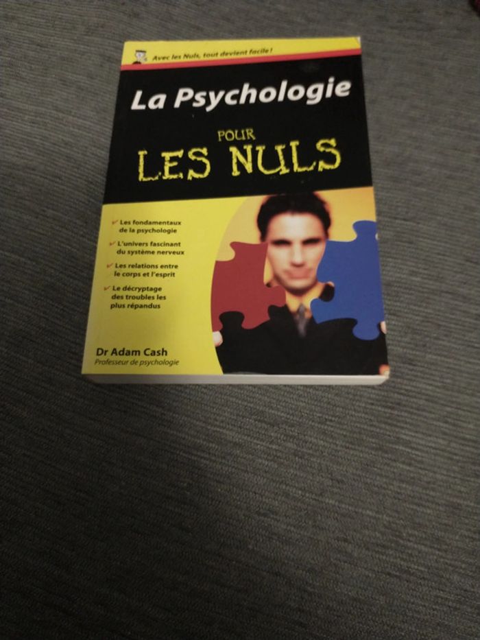 La psychologie pour les nuls par le docteur Adam cash professeur de psychologie - photo numéro 3