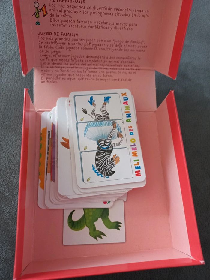 Méli mélo des animaux france cartes - photo numéro 3