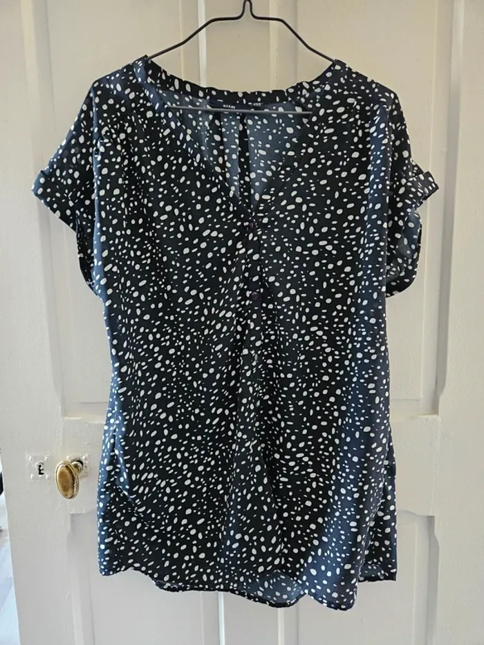 Blouse manches courtes T.L - photo numéro 9