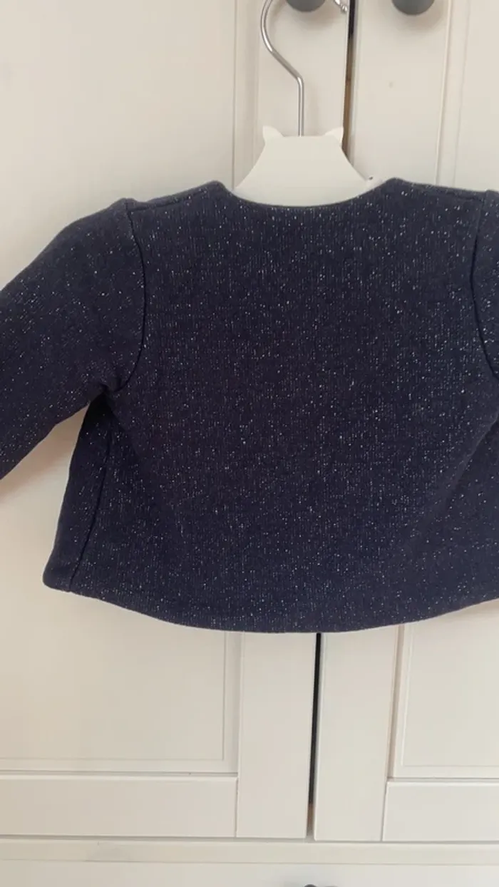 Ensemble Gilet Gymp et blouse Tissaia 3 mois - photo numéro 5