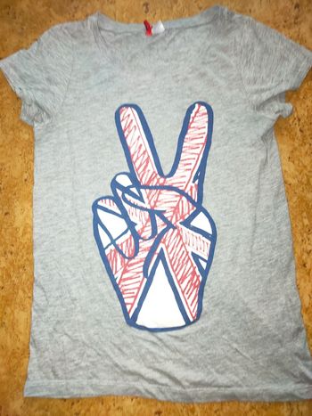 Tee-shirt manches courtes femme taille 38 H&M