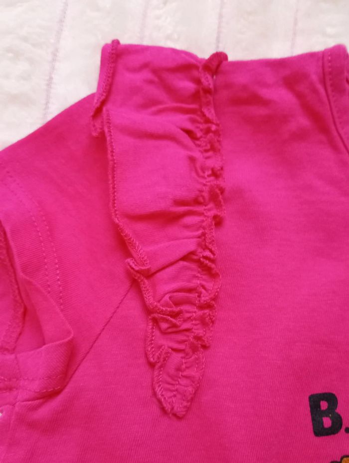 T-shirt Lol 6 ans rose rouge - photo numéro 3