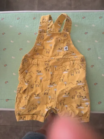 Salopette short