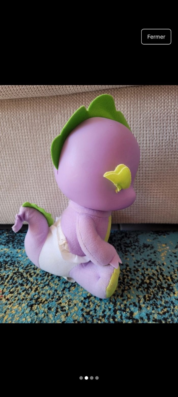 Spike my little pony peluche parlante - photo numéro 2