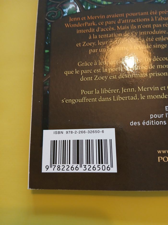 livre wonderpark 1 Fabrice Colin - photo numéro 3