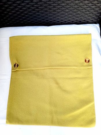 Housse de coussin polaire