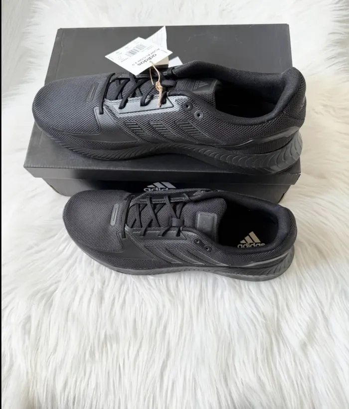 Adidas – Taille 49 1/3 – Noir / All black – Neuf avec étiquette - photo numéro 6