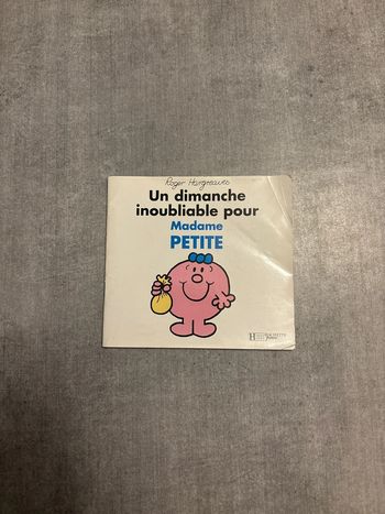 Livre  Monsieur Madame un dimanche inoubliable pour Madame Ptite