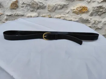 Ceinture femme noire taille 102 cm