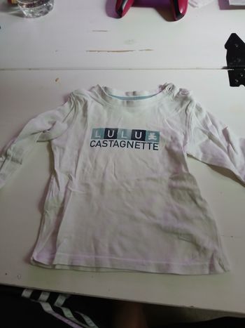 Tee-shirt manches longues lulu castagnettes