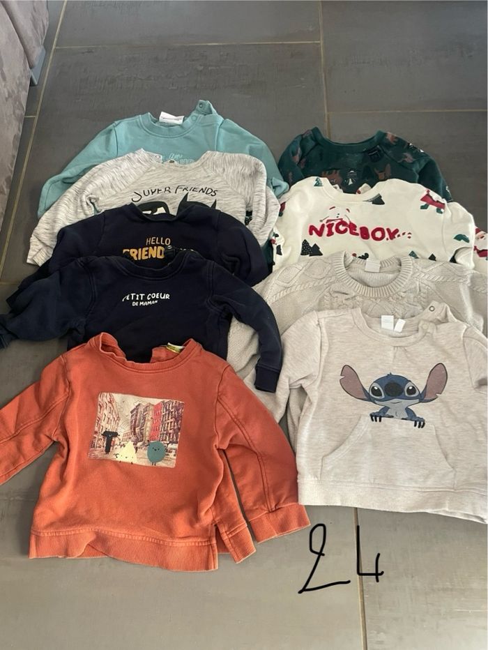 Lot de pull 24 mois