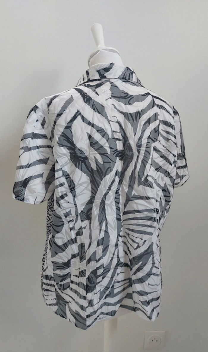 Chemise fluide imprimée manches courtes 46 - photo numéro 4